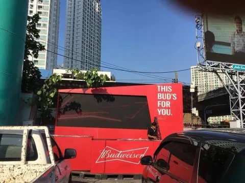 Budweiser Booth at RCA (Royal City Avenue)