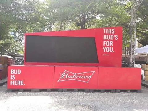 Budweiser Booth at RCA (Royal City Avenue)