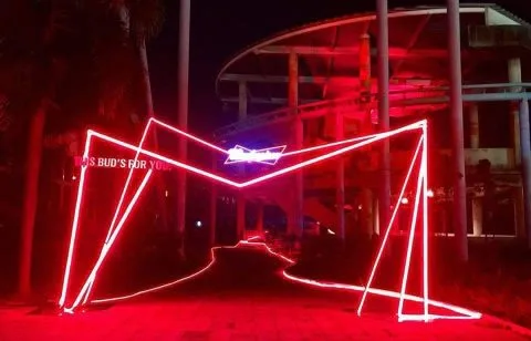 Budweiser Booth for Dealer Meeting