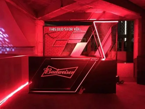 Budweiser Booth for Dealer Meeting