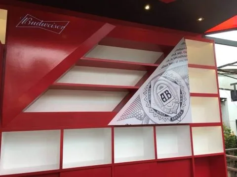 Budweiser & Höegaarden Booth at Rimnam Restaurant