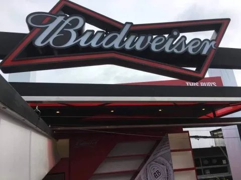 Budweiser & Höegaarden Booth at Rimnam Restaurant