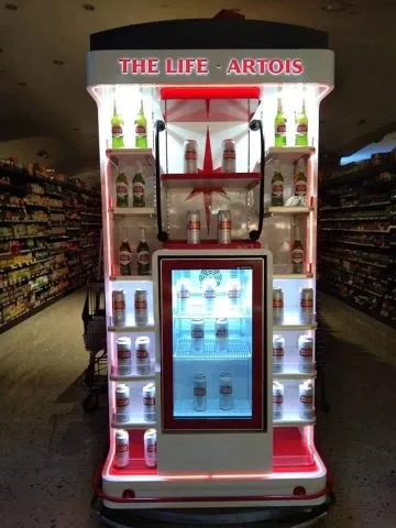 Budweiser Shelf at Siam Paragon