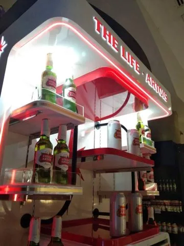 Budweiser Shelf at Siam Paragon
