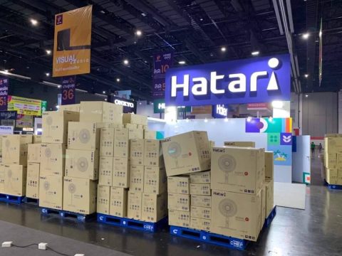 Hatari Booth at Home Expo