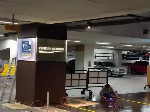Krungsri Exclusive Car Park Decoration