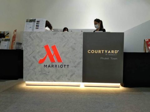 Marriott Hotel Booth
