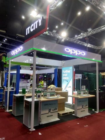Oppo Booth at IT CITY Expo