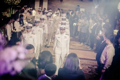 Pattharaporn Kulachet Wedding Ceremony at Mandarin Oriental Hotel