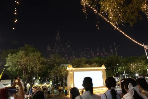 2,000-Drone Light Show — Thailand's First and Largest