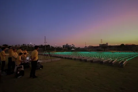 2,000-Drone Light Show — Thailand's First and Largest