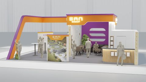 SAN Group Biotech Booth at VIV Asia 2023