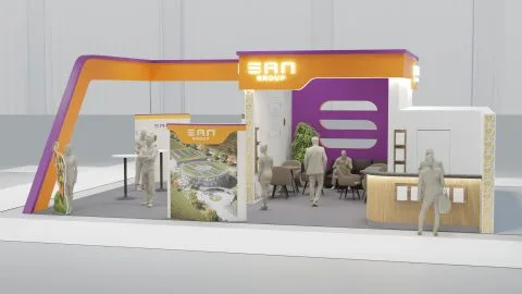 SAN Group Biotech Booth at VIV Asia 2023