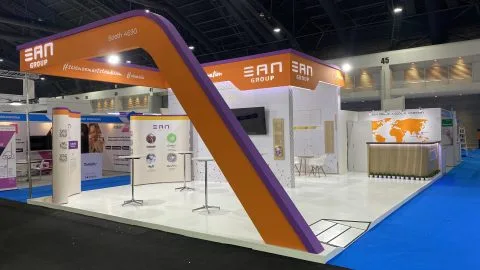 SAN Group Biotech Booth at VIV Asia 2023